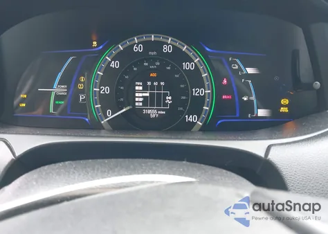 2014 Honda Accord Hybrid Touring z USA, uszkodzony, nr VIN 1HGCR6F7XEA001329